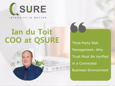 Ian du Toit COO at QSURE